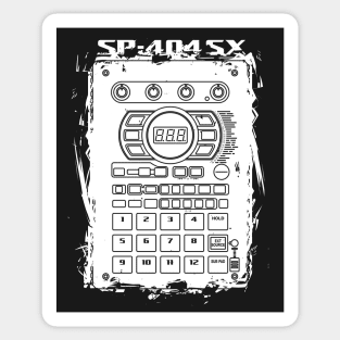 SP-404 SX White Sticker